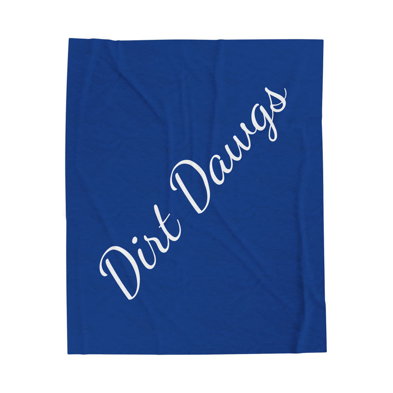 Dirt Dawgs Velveteen Plush Blanket